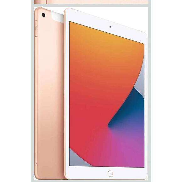 2020 Apple iPad (10.2-inch, WiFi, 128GB) - Gold (Renewed Premium - Picture 7 of 10